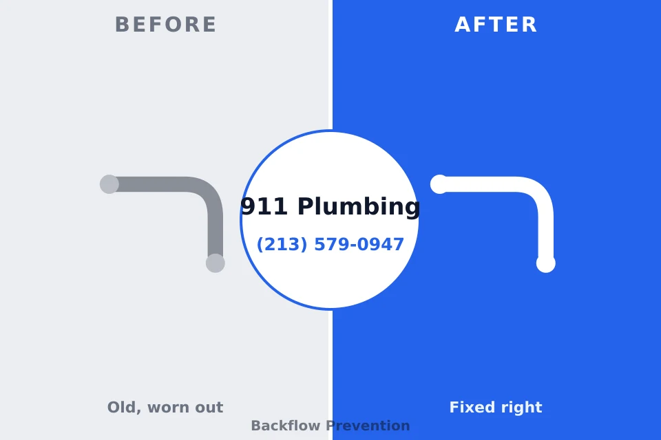 Before and after: plumbing company Aventura, FL